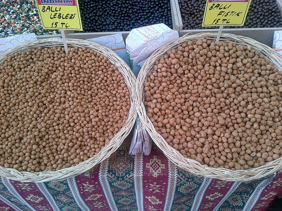 Chips de pois chiches épicées