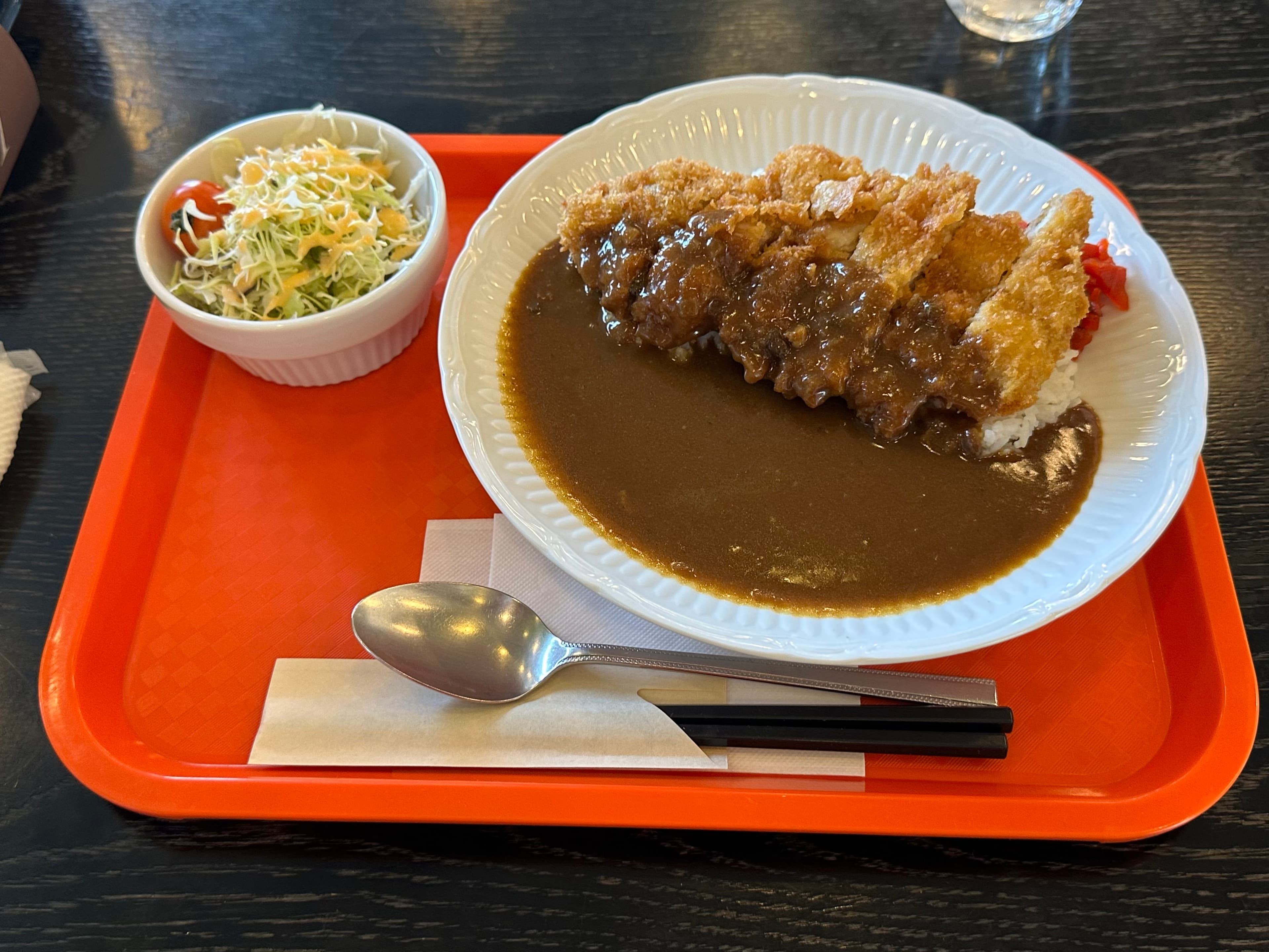 Poulet katsu curry